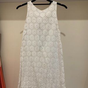 100% Cotton White Summer Dress